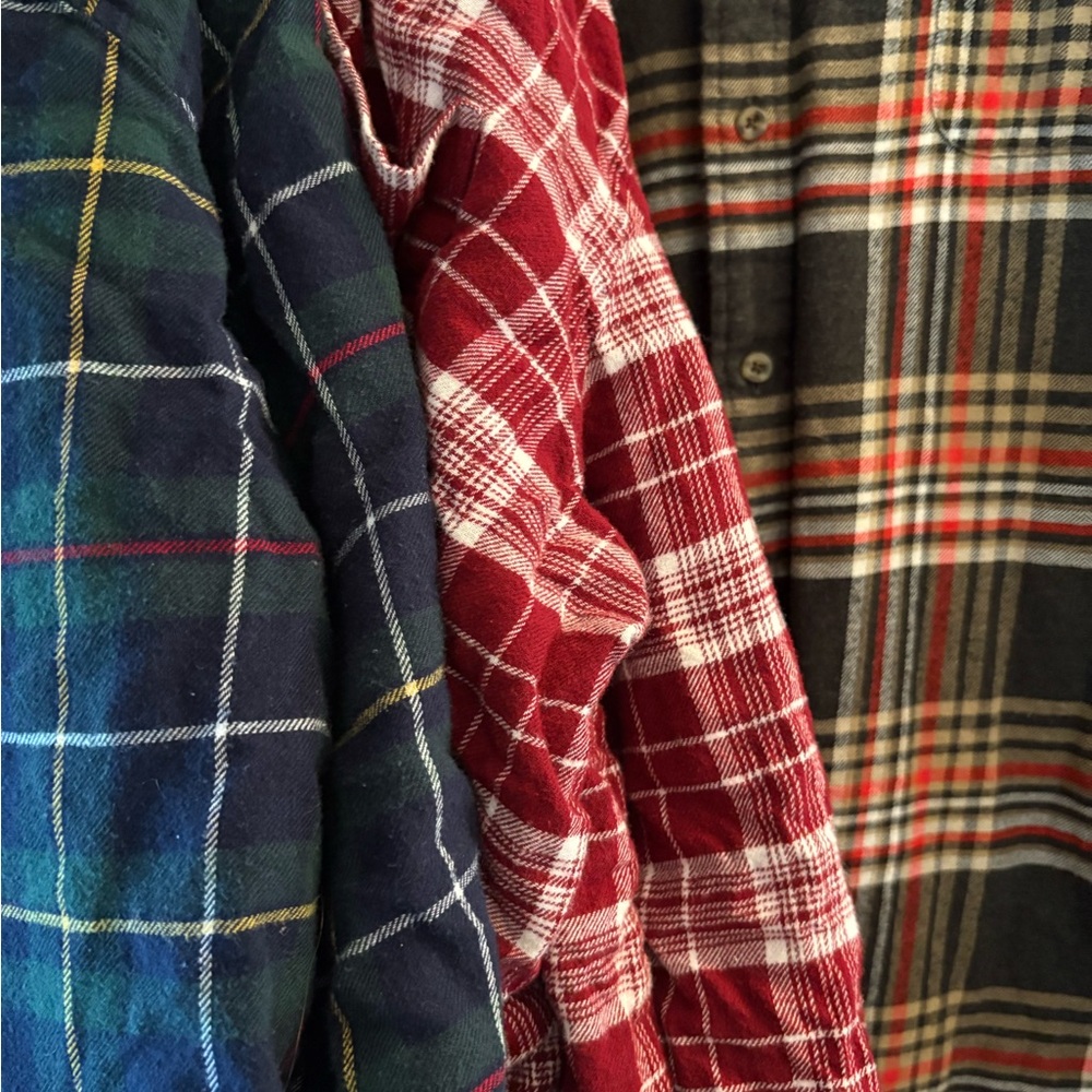 Men’s size 2XLT flannel bundle